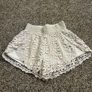 Lace shorts